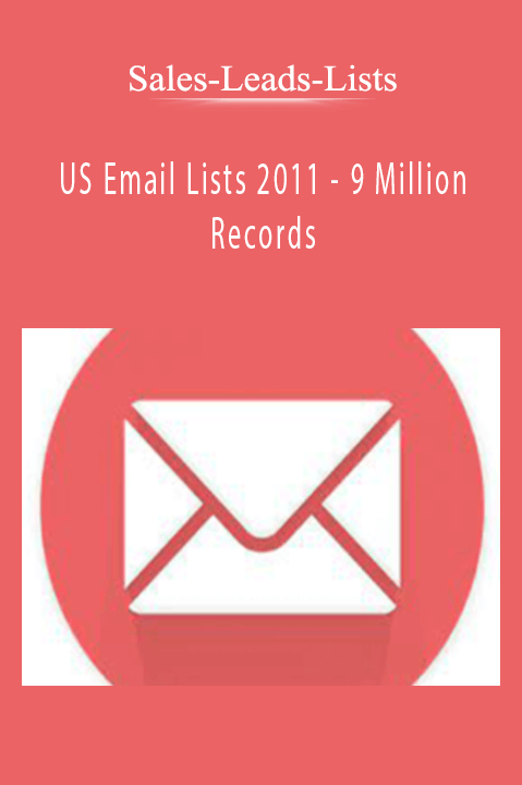 Sales-Leads-Lists - US Email Lists 2011 - 9 Million Records