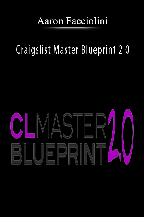 Aaron Facciolini - Craigslist Master Blueprint 2.0.